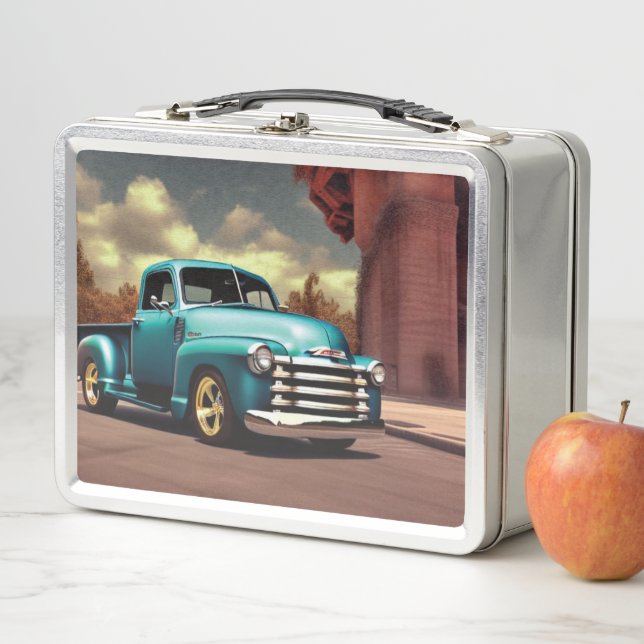 1950 Lieferwagen Metall Brotdose (Beispiel)