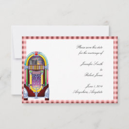 1950 Vintage Jukebox Save the Date