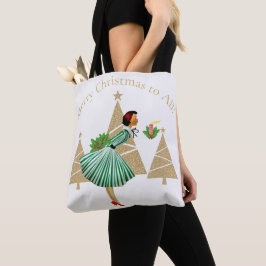 1950 Vintage Weihnachtsgrüße der Lady Tasche