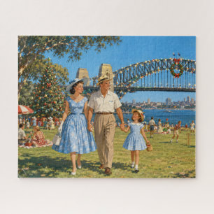 1950 Weihnachtsfamilienausflug Sydney Park