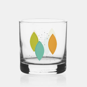 1950er Jahre Atomic Era Surfbrett Formen Mitte des Whiskyglas