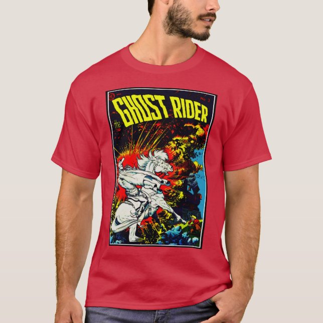 1950's Classic 'The Ghostrider' T-shirt (Devant)