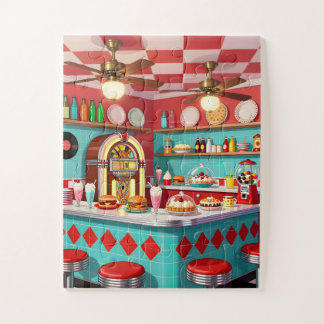 1950s Diner for Seniors 30 Large Piece