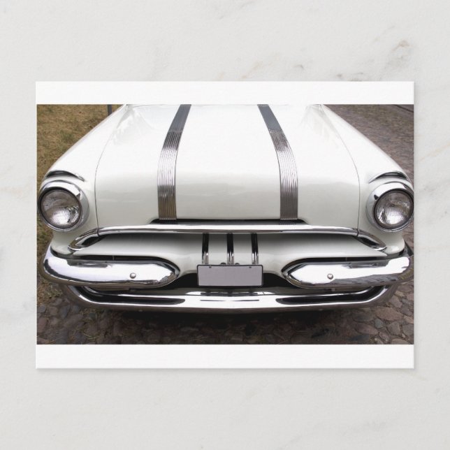 1950s Pontiac Postkarte (Vorderseite)