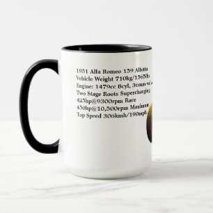 1951 Alfa Romeo 159 Alfetta Spezifikationen Tasse