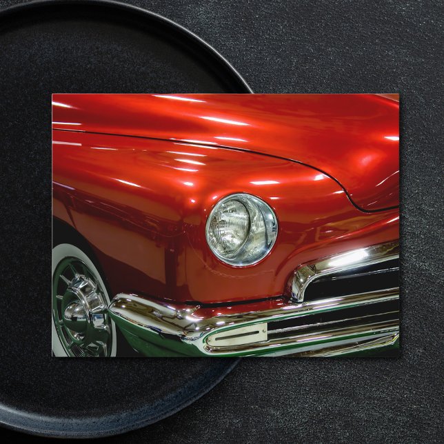 1951 Antik Classic Lincoln Coupe Show Car Postkarte (Von Creator hochgeladen)