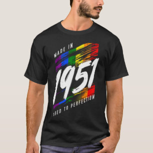1951 Geburtstags-LGBT-Gay Pride  T-Shirt