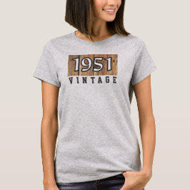 1951 Jahr des T - Shirt