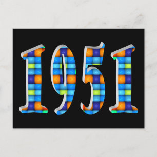 1951 POSTKARTE