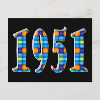 1951 POSTKARTE