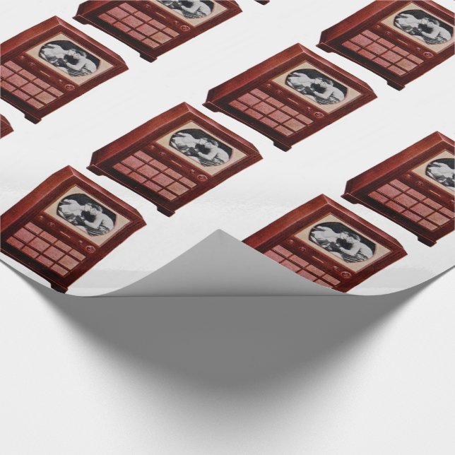 1951 Set-Rundfunk Geschenkpapier (Ecke)