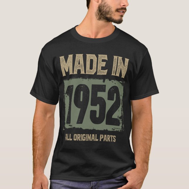 1952 alle Originalteile T-Shirt (Vorderseite)