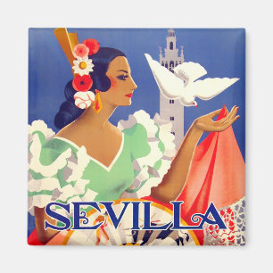 1952 Feria de Sevilla Magnet