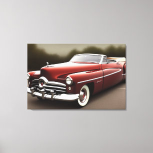 1952 - Klassische Caravas-Printwerbung Leinwanddruck