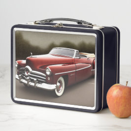 1952 Lunch-Box für klassisches Autometall Metall Brotdose
