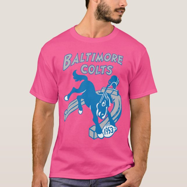 1953 Baltimore Colts Replikat T-Shirt (Vorderseite)