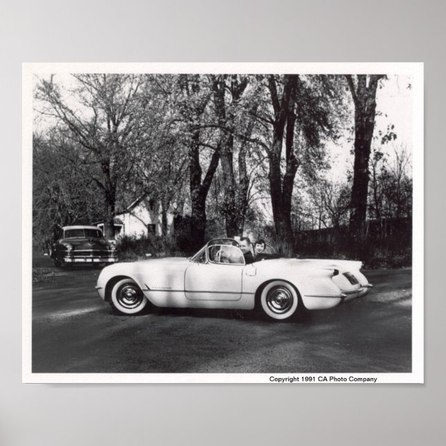 1953 Chevrolet Corvette Poster (Vorne)