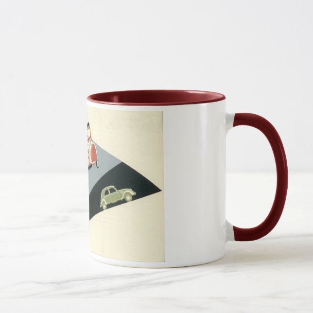 1954 2cv Retro Tasse (Rechts)