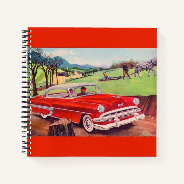 1954 Chevrolet Bel Air Notizbuch (Vorderseite)