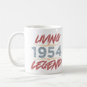 1954 Lebende Legende 70. Geburtstag Kaffeetasse