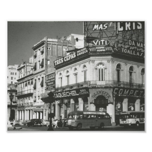 1954 Lost Havana Rare-Foto Fotodruck (Vorne)