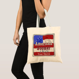 1955 Birthday Baby Boomer nom personnalisé sac fou