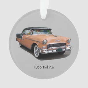 1955 braune Bel Air Acrylschmuck Ornament