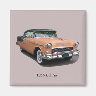 1955 braune Bel Air Magnet