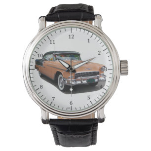 1955 braune Bel-Air-Uhr Armbanduhr