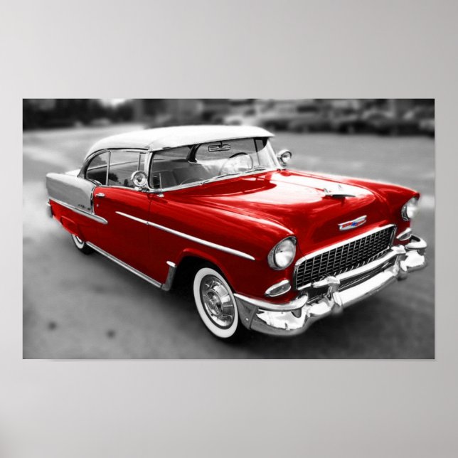 1955 Chevrolet Bel Air Poster (Vorne)