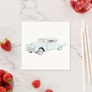1955 Chevy Bel Air Serviette