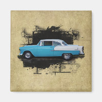 1955 Chevy Bel Air - Voitures Classiques - Magnet