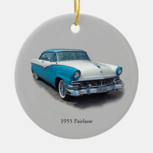 1955 Flugzeugverzierung Keramik Ornament