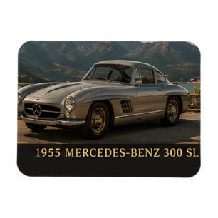 1955 Mercedes-Benz 300 SL Gullwing Klassiker Deuts Magnet
