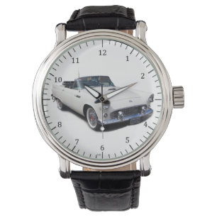 1955 weiße Wandeluhr Armbanduhr