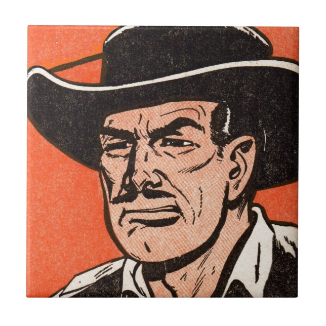 1955 Western schlechter Typ von Billy, den Kid-Com Fliese (Vorderseite)