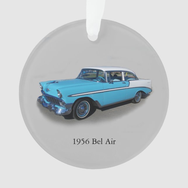 1956 Bel AIr Acrylschmuck Ornament (Vorderseite)