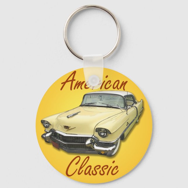1956 Cadillac DeVille Schlüsselanhänger (Vorderseite)