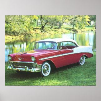 1956 Chevrolet Bel-Air Poster