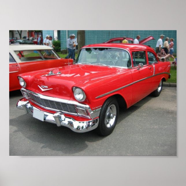 1956 Chevrolet Bel Air Poster (Vorne)