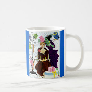 1956 flüstert Eifersucht in Glorias Ohr Kaffeetasse
