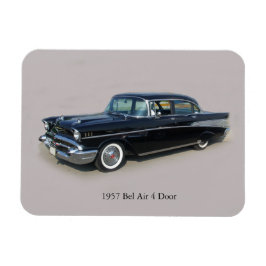 1957 Bel Air 4 Door Magnet