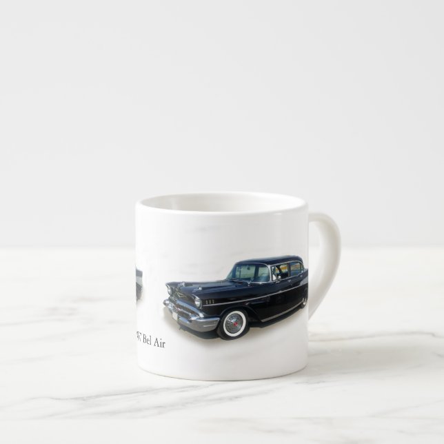 1957 Bel Air Espresso Tasse (Vorderseite Rechts)