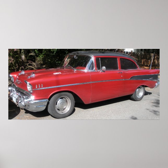 1957 Chevrolet Bel-Air/210 Poster (Vorne)