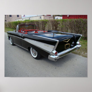 1957 Chevrolet Bel Air Poster