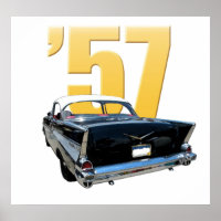 1957 Chevrolet Bel Aire Rear View