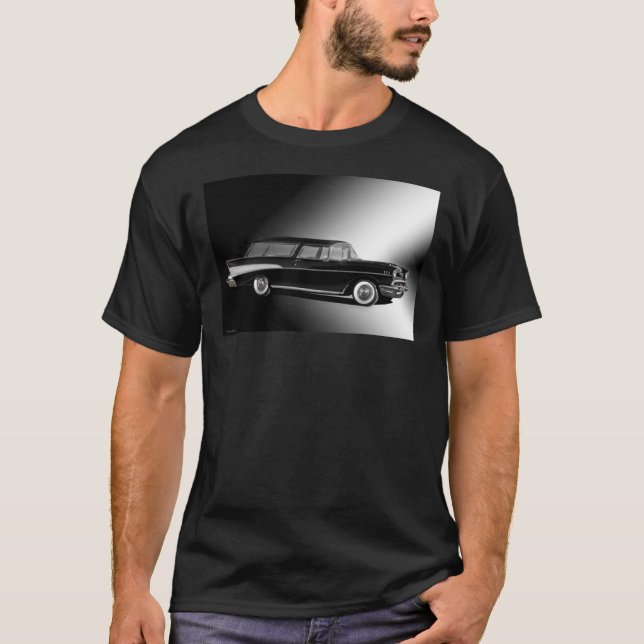 1957 Chevrolet Nomad Wagon Classic T - Shirt (Vorderseite)