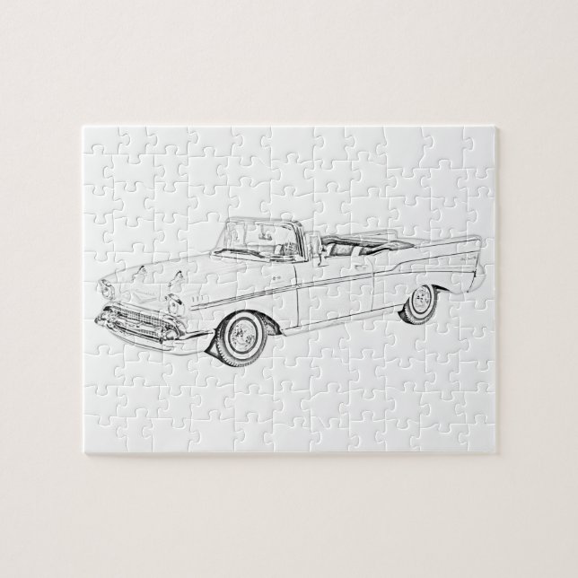 1957 Chevy Bel Air Cabriolet (Horizontal)