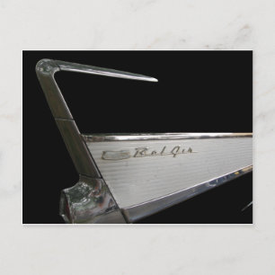 1957 Chevy Bel Air Postkarte