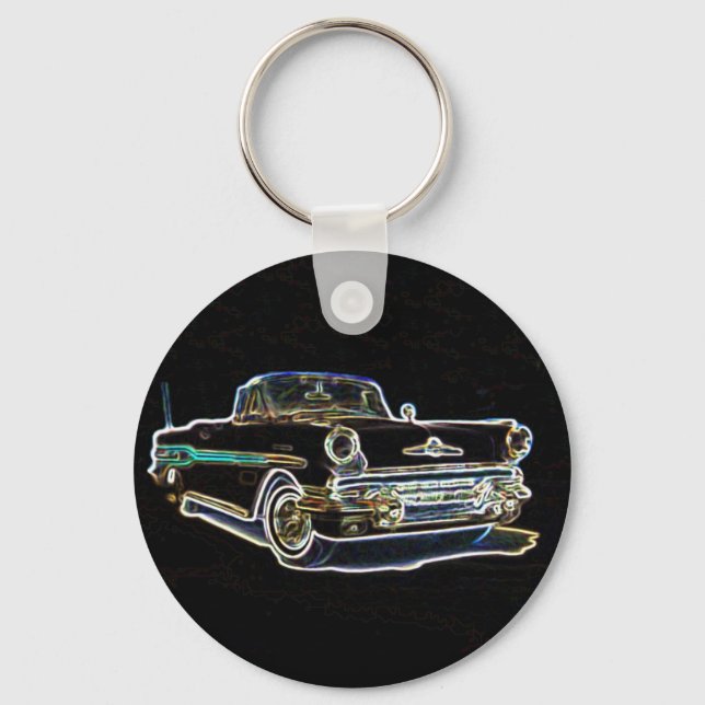 1957 Pontiac Schlüsselanhänger (Vorderseite)